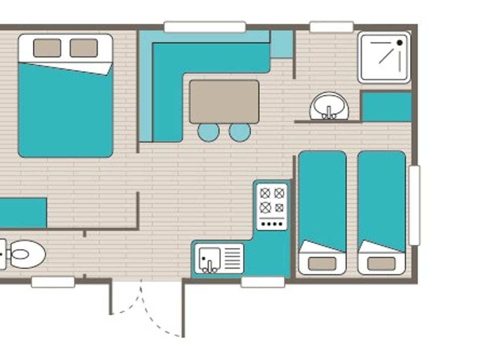 Cliquez pour découvrir toutes les photos de l'HÉBERGEMENT ! mobil-home - Lou Pignada photo 5