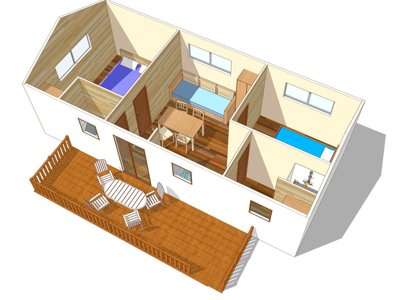 Cliquez pour découvrir toutes les photos de l'HÉBERGEMENT ! mobil-home - Lou Pignada photo 6