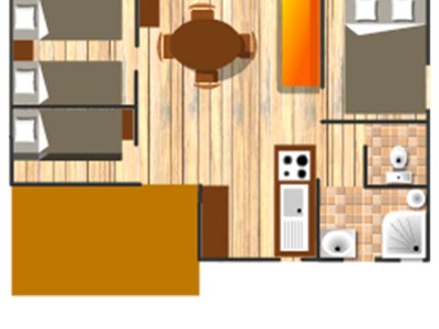 Cliquez pour découvrir toutes les photos de l'HÉBERGEMENT ! chalet - Lou Pignada photo 8
