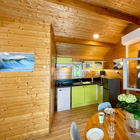 Cliquez pour découvrir toutes les photos de l'HÉBERGEMENT ! chalet - Espace Blue Ocean photo 3