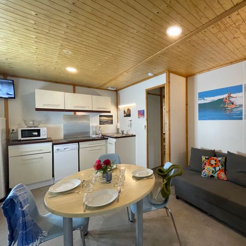 Cliquez pour découvrir toutes les photos de l'HÉBERGEMENT ! chalet - Espace Blue Ocean photo 3
