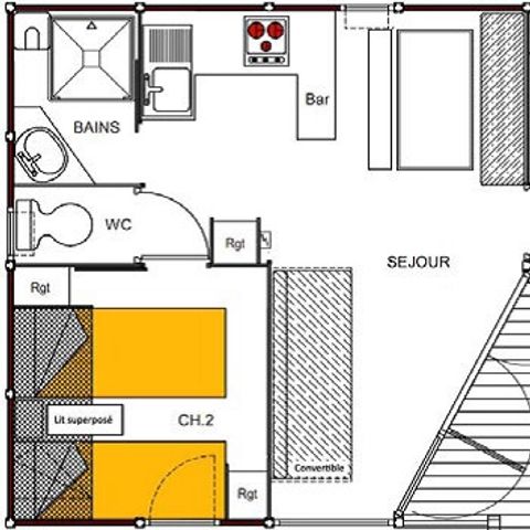 Cliquez pour découvrir toutes les photos de l'HÉBERGEMENT ! chalet - Espace Blue Ocean photo 5
