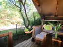 Cliquez pour découvrir toutes les photos de l'HÉBERGEMENT ! tente en toile et bois - camping Espace Blue Ocean photo 7