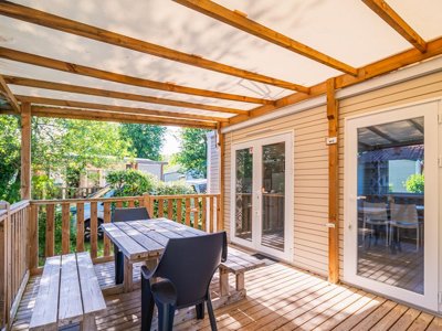 Cliquez pour découvrir toutes les photos de l'HÉBERGEMENT ! mobil-home - Le Paradis photo 2