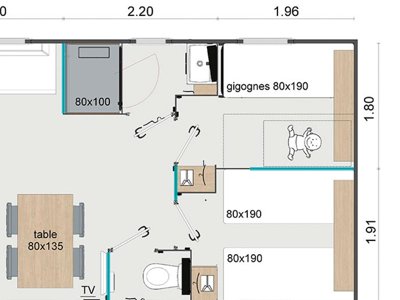 mobil-home - Le Paradis photo 6