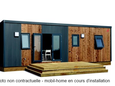 Cliquez pour découvrir toutes les photos de l'HÉBERGEMENT ! mobil-home - Flower La Rochelambert photo 1