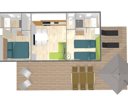 Cliquez pour découvrir toutes les photos de l'HÉBERGEMENT ! mobil-home - camping Flower La Rochelambert photo 4