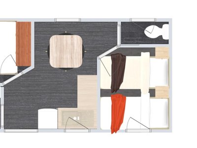 Cliquez pour découvrir toutes les photos de l'HÉBERGEMENT ! mobil-home - Le Chanet photo 6