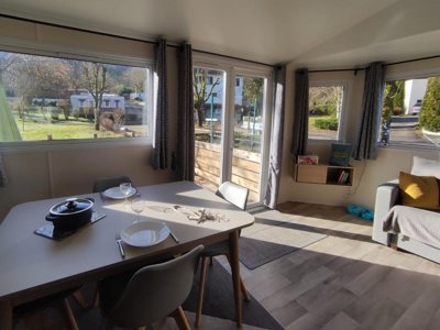 Cliquez pour découvrir toutes les photos de l'HÉBERGEMENT ! mobil-home - Le Chanet photo 2