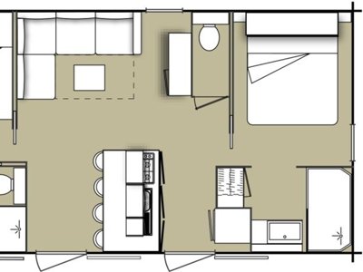 Cliquez pour découvrir toutes les photos de l'HÉBERGEMENT ! mobil-home - Ecologique La Roche D'Ully photo 7