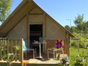 Cliquez pour découvrir toutes les photos de l'HÉBERGEMENT ! bungalow toilé - camping Domaine La Roche D’Ully photo 2