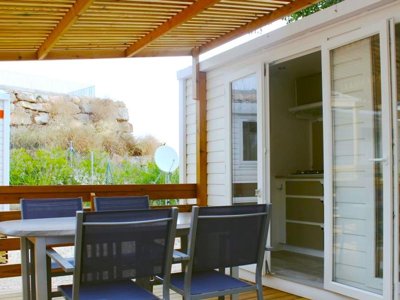 Cliquez pour découvrir toutes les photos de l'HÉBERGEMENT ! mobil-home - Vilanova Park photo 4