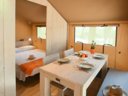 Cliquez pour découvrir toutes les photos de l'HÉBERGEMENT ! tente toile et bois - établissement Interpals Eco Resort photo 7