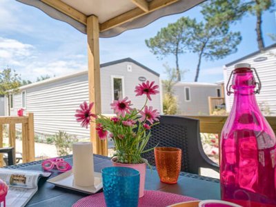 Cliquez pour découvrir toutes les photos de l'HÉBERGEMENT ! mobil-home - Les Îles photo 2