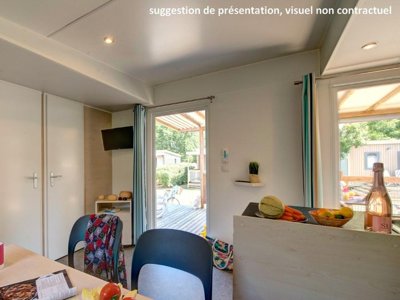Cliquez pour découvrir toutes les photos de l'HÉBERGEMENT ! mobil-home - Flower Cap Finistère photo 7