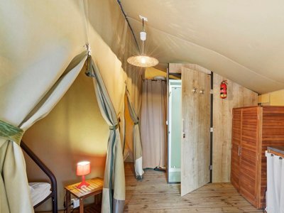 tente en toile et bois - Le Damier photo 12
