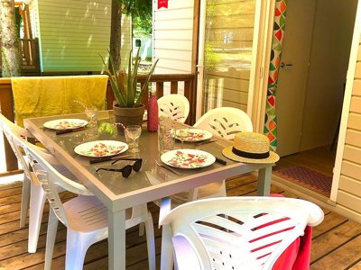 Cliquez pour découvrir toutes les photos de l'HÉBERGEMENT ! mobil-home - Noix De Pecan'y photo 9