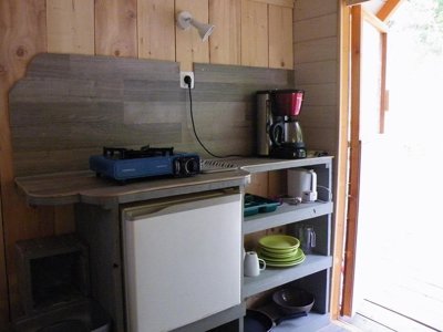 Cliquez pour découvrir toutes les photos de l'HÉBERGEMENT ! bungalow - Noix De Pecan'y photo 6