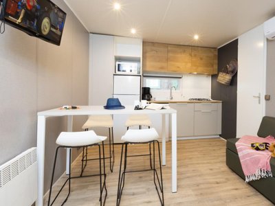Cliquez pour découvrir toutes les photos de l'HÉBERGEMENT ! mobil-home - Le Moulin photo 8