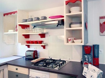 Cliquez pour découvrir toutes les photos de l'HÉBERGEMENT ! mobil-home - Le Moulin photo 7