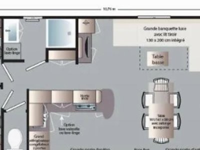 Cliquez pour découvrir toutes les photos de l'HÉBERGEMENT ! mobil-home - Le Moulin photo 6