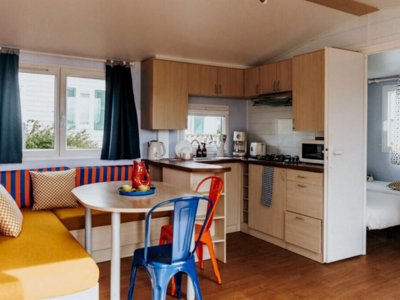Cliquez pour découvrir toutes les photos de l'HÉBERGEMENT ! mobil-home - Liberté Landrellec photo 2