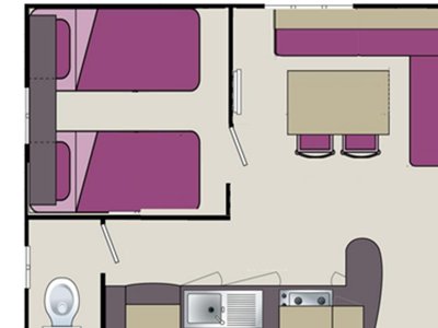 Cliquez pour découvrir toutes les photos de l'HÉBERGEMENT ! mobil-home - West photo 15