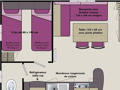 Cliquez pour découvrir toutes les photos de l'HÉBERGEMENT ! mobil-home - West photo 18