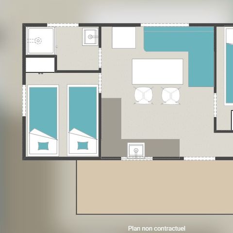 Cliquez pour découvrir toutes les photos de l'HÉBERGEMENT ! mobil-home - Pors Ar Vag photo 5