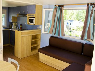 Cliquez pour découvrir toutes les photos de l'HÉBERGEMENT ! mobil-home - Baie De Terenez photo 2
