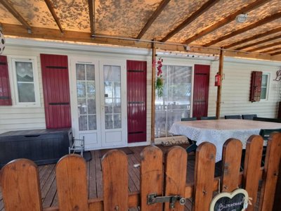 Cliquez pour découvrir toutes les photos de l'HÉBERGEMENT ! mobil-home - La Garenne photo 3