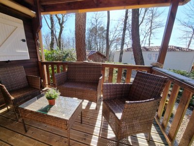 Cliquez pour découvrir toutes les photos de l'HÉBERGEMENT ! mobil-home - La Garenne photo 3
