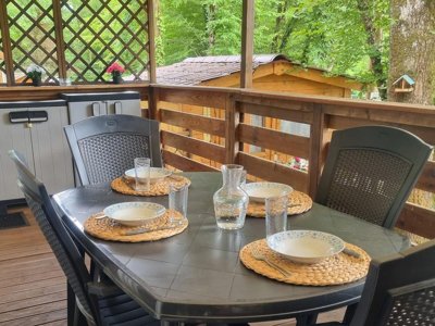 Cliquez pour découvrir toutes les photos de l'HÉBERGEMENT ! mobil-home - La Garenne photo 2