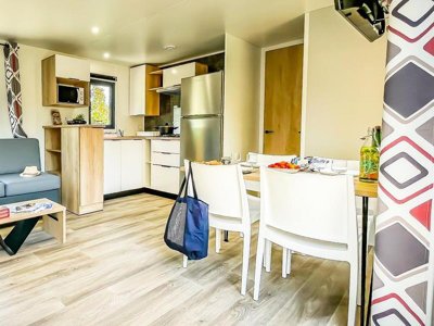 Cliquez pour découvrir toutes les photos de l'HÉBERGEMENT ! mobil-home - Le Domaine De Mesqueau photo 7