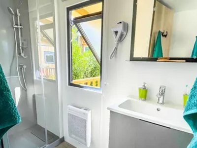 Cliquez pour découvrir toutes les photos de l'HÉBERGEMENT ! mobil-home - Le Domaine De Mesqueau photo 10