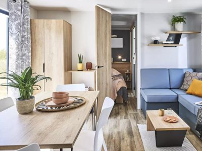 Cliquez pour découvrir toutes les photos de l'HÉBERGEMENT ! mobil-home - Le Domaine De Mesqueau photo 5