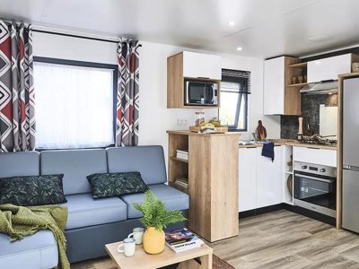 Cliquez pour découvrir toutes les photos de l'HÉBERGEMENT ! mobil-home - Le Domaine De Mesqueau photo 8