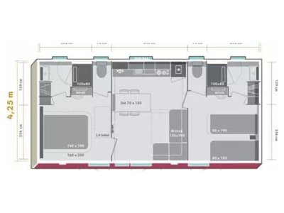 mobil-home - Le Moteno photo 5