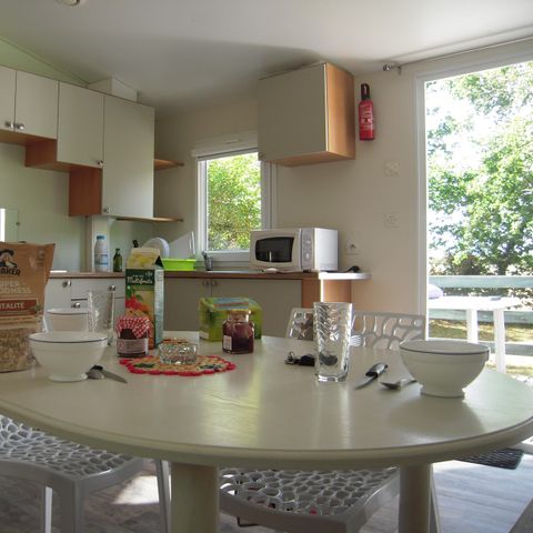 Cliquez pour découvrir toutes les photos de l'HÉBERGEMENT ! mobil-home - Les Bois Du Bardelet photo 2