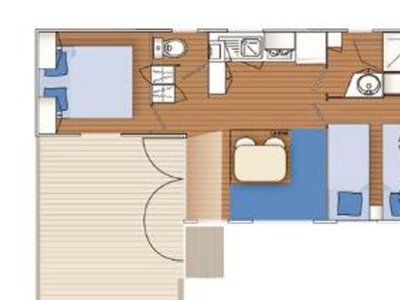 Cliquez pour découvrir toutes les photos de l'HÉBERGEMENT ! mobil-home - Entre Terre Et Mer photo 12