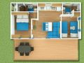 Cliquez pour découvrir toutes les photos de l'HÉBERGEMENT ! mobil-home - établissement Lanterna Premium Resort photo 3
