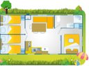 Cliquez pour découvrir toutes les photos de l'HÉBERGEMENT ! mobil-home - établissement Bijela Uvala photo 9