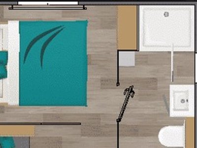 Cliquez pour découvrir toutes les photos de l'HÉBERGEMENT ! mobil-home - Flower La Grande Plage photo 5