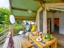 tente en toile et bois - camping Flower La Grande Plage photo 3