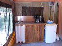 bungalow toilé - camping Le Saint Laurent photo 4