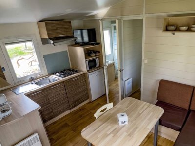 Cliquez pour découvrir toutes les photos de l'HÉBERGEMENT ! mobil-home - Domaine Du Launay photo 3