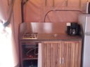 Cliquez pour découvrir toutes les photos de l'HÉBERGEMENT ! bungalow toilé - camping Benista photo 4