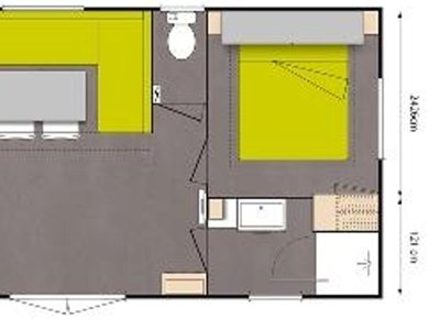 mobil-home - Flower Le Bois D'Amour photo 2