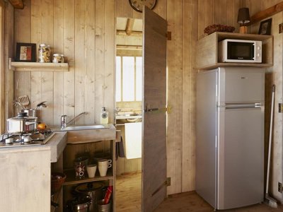 tente en toile et bois - Flower Le Bois D'Amour photo 3