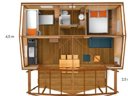 tente en toile et bois - camping Flower Le Bois D'Amour photo 7